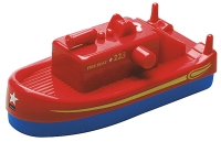 Dětská loď AquaPlay Fireboat s vodním dělem Dětská loď AquaPlay Fireboat s vodním dělem