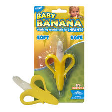 Baby Banana Brush - Banán 3 do 12 měsíců Baby Banana Brush - Banán 3 do 12 měsíců
