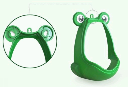 Dětský pisoár žába Baby Yuga-originál-zelený-SKLADEM - Kliknutím na obrázek zavřete