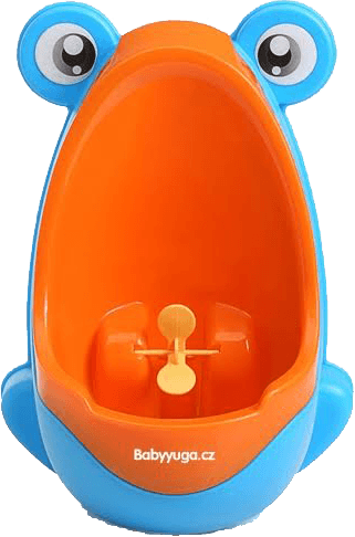 Dětský pisoár žába Baby Yuga-originál-oranžový - SKLADEM Dětský pisoár žába Baby Yuga-originál-oranžový - SKLADEM