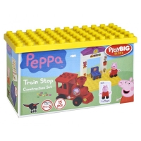 PlayBig Bloxx Peppa Pig železniční zastávka PlayBig Bloxx Peppa Pig železniční zastávka