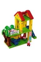 PlayBig Bloxx Peppa Pig Domeček na hraní - 75 ks PlayBig Bloxx Peppa Pig Domeček na hraní - 75 ks