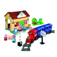 PlayBig Bloxx Peppa Pig Vláčkodráha SKLADEM PlayBig Bloxx Peppa Pig Vláčkodráha SKLADEM