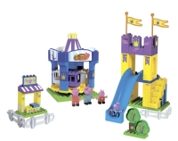 stavebnice PlayBIG BLOXX Peppa Pig v lunaparku na houpačkcáh stavebnice PlayBIG BLOXX Peppa Pig v lunaparku na houpačkcáh