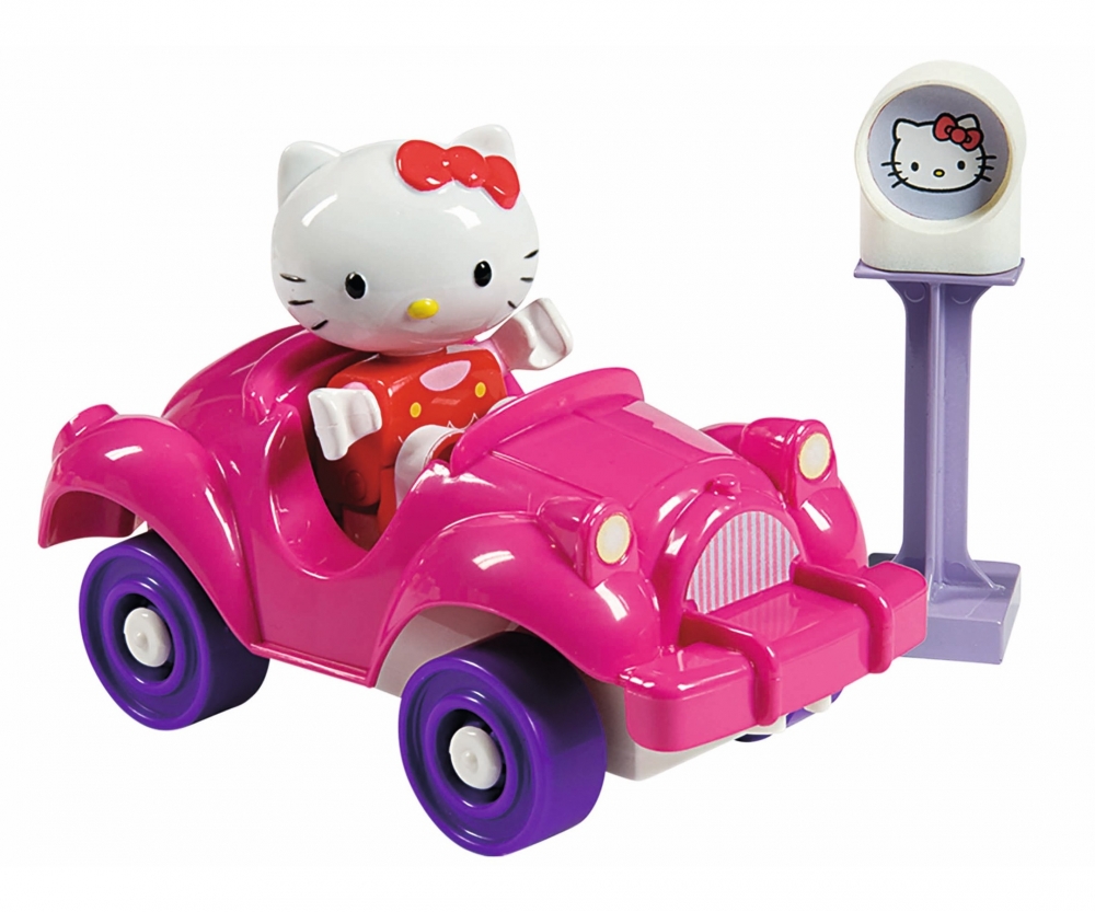 Stavebnice PlayBIG Bloxx Starter Box BIG Hello Kitty v růžovém a