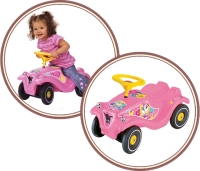 Odrážedlo Bobby Classic Girlie s klaksonem růžové Odrážedlo Bobby Classic Girlie s klaksonem růžové