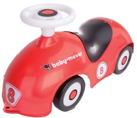 odstrkovadlo Baby Mover auto červené s klaksonem odstrkovadlo Baby Mover auto červené s klaksonem