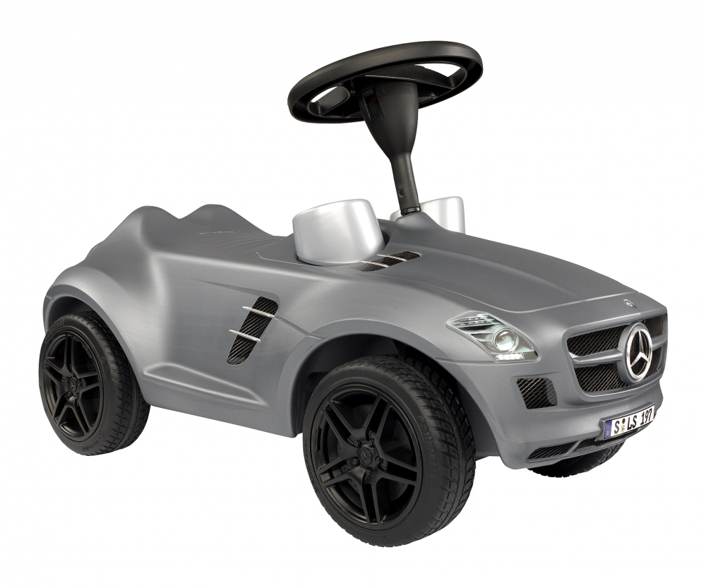 odrážedlo Bobby Benz SLS AMG s klaksonem stříbrné odrážedlo Bobby Benz SLS AMG s klaksonem stříbrné