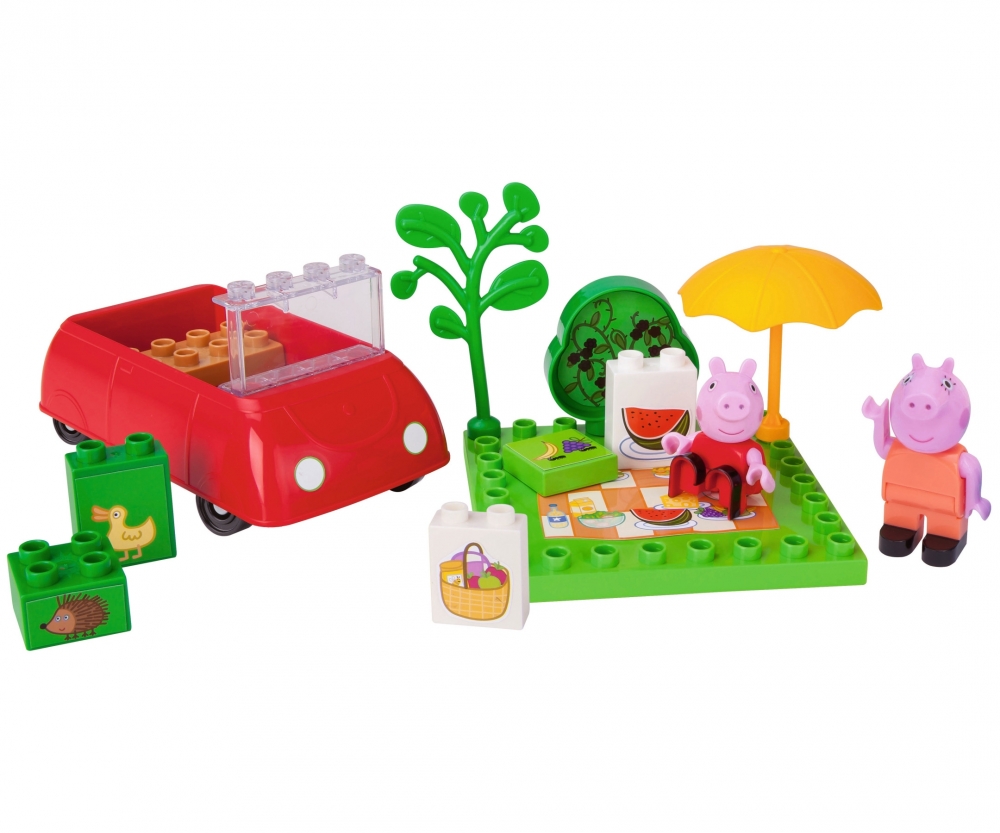 PlayBig BLOXX Peppa Pig Dětská stavebnice Peppa Pig Piknik PlayBig BLOXX Peppa Pig Dětská stavebnice Peppa Pig Piknik