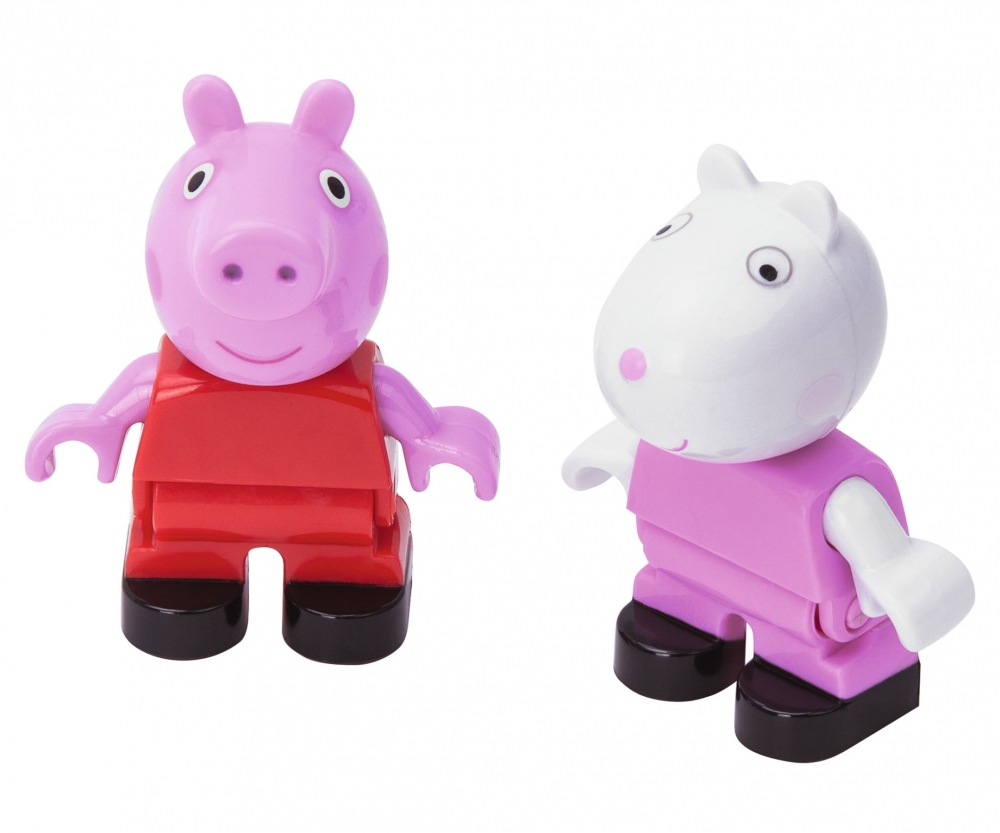 PlayBig BLOXX Peppa Pig Figurky Peppa Pig a zajíček Suzy