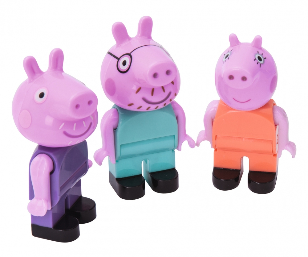 PlayBig BLOXX Peppa Pig Figurky 3 figurky