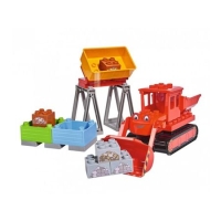 Stavebnice Bořek Stavitel PlayBIG Bloxx buldozer se stavebním Stavebnice Bořek Stavitel PlayBIG Bloxx buldozer se stavebním