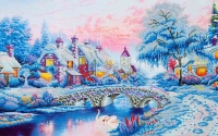 Diamond Dotz Winter village Diamond Dotz Winter village