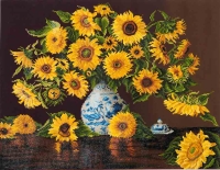 Diamond Dotz Sunflowers in China Vase Diamond Dotz Sunflowers in China Vase