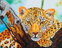 Diamond Dotz Leopard look Diamond Dotz Leopard look