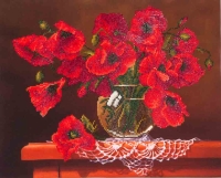 Diamond Dotz Red poppies Diamond Dotz Red poppies
