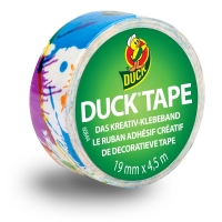 Páska Duck Tape® Duckling Paint Splatter - SKLADEM Páska Duck Tape® Duckling Paint Splatter - SKLADEM