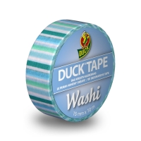 Washi páska Duck Tape® Blue Stripes - SKLADEM