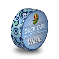 Washi páska Duck Tape® Retro Blue - SKLADEM Washi páska Duck Tape® Retro Blue - SKLADEM