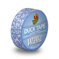 Washi páska Duck Tape® Blue Cirrus - SKLADEM