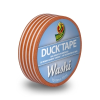 Washi páska Duck Tape® Orange Stripes - SKLADEM Washi páska Duck Tape® Orange Stripes - SKLADEM