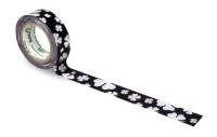 Washi páska Duck Tape® Black Cloverleaf - SKLADEM