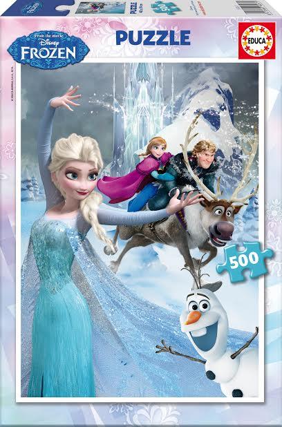 Puzzle Frozen ledové království 500 ks Puzzle Frozen ledové království 500 ks