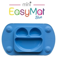 EasyMat®mini - silikonový krmící talíř - modrý