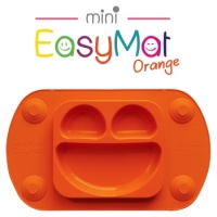 EasyMat®mini - silikonový krmící talíř - oranžový