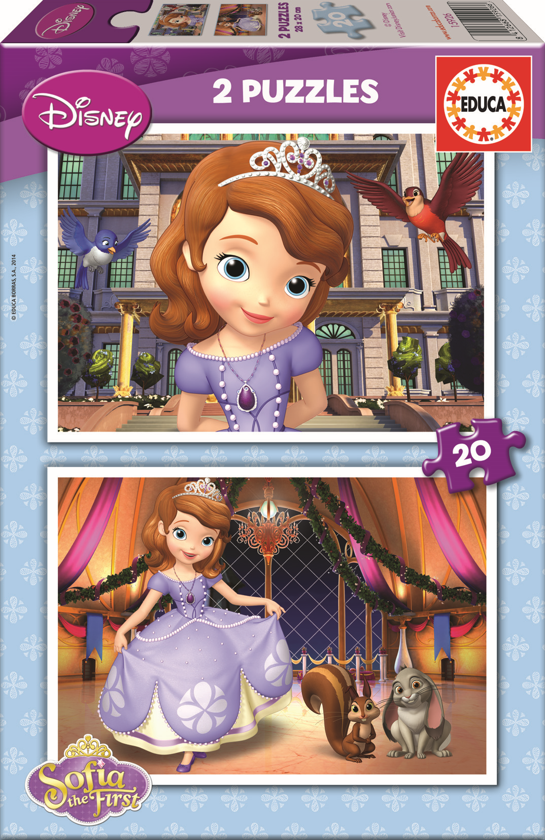 Puzzle Sofie the first, 2*20 ks, 28*20 cm Puzzle Sofie the first, 2*20 ks, 28*20 cm