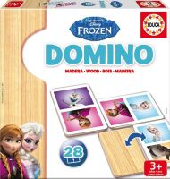Domino dřevené Frozen Ledové království 28 ks Domino dřevené Frozen Ledové království 28 ks