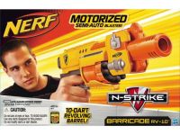 NERF - N -Strike pistole barricade - polo-automatická pistole