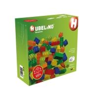 HUBELINO Kuličková dráha - kostky barevné 60 ks HUBELINO Kuličková dráha - kostky barevné 60 ks