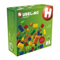 HUBELINO Kuličková dráha - kostky barevné 102 ks - SKLADEM HUBELINO Kuličková dráha - kostky barevné 102 ks - SKLADEM