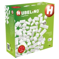 HUBELINO Kuličková dráha - kostky bílé 120 ks HUBELINO Kuličková dráha - kostky bílé 120 ks
