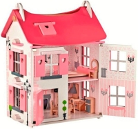 dřevený domeček pro panenky MADEMOISELLE DOLL'S HOUSE 58 cm dřevený domeček pro panenky MADEMOISELLE DOLL'S HOUSE 58 cm