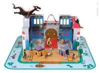 Stavebnice pro děti Rytířský hrad Cardboard Worlds Janod s 1 Stavebnice pro děti Rytířský hrad Cardboard Worlds Janod s 1