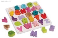 Dřevěná vkládačka Abeceda I Wood Janod puzzle Dřevěná vkládačka Abeceda I Wood Janod puzzle