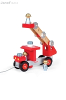 Dřevěná stavebnice hasičské auto Redmaster Bricolo Dřevěná stavebnice hasičské auto Redmaster Bricolo