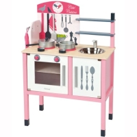 Kuchyňka dřevěná růžová MADEMOISELLE MAXI COOKER 78 cm Kuchyňka dřevěná růžová MADEMOISELLE MAXI COOKER 78 cm