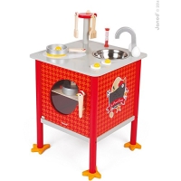 Kuchyňka dřevěná magnetická The French Cocotte Cooker 65 cm Kuchyňka dřevěná magnetická The French Cocotte Cooker 65 cm