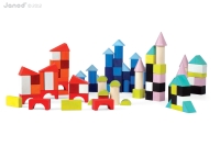 Dřevěné kostky Kubix - 100 Blocks Janod stavebnice od 2 let 1 Dřevěné kostky Kubix - 100 Blocks Janod stavebnice od 2 let 1