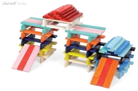 Dřevěné kostky Kubix - 100 Planks Janod stavebnice od 2 let 1 Dřevěné kostky Kubix - 100 Planks Janod stavebnice od 2 let 1