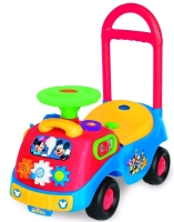 Odrážedlo Mickey Kiddieland se zvukem a světlem červené Odrážedlo Mickey Kiddieland se zvukem a světlem červené