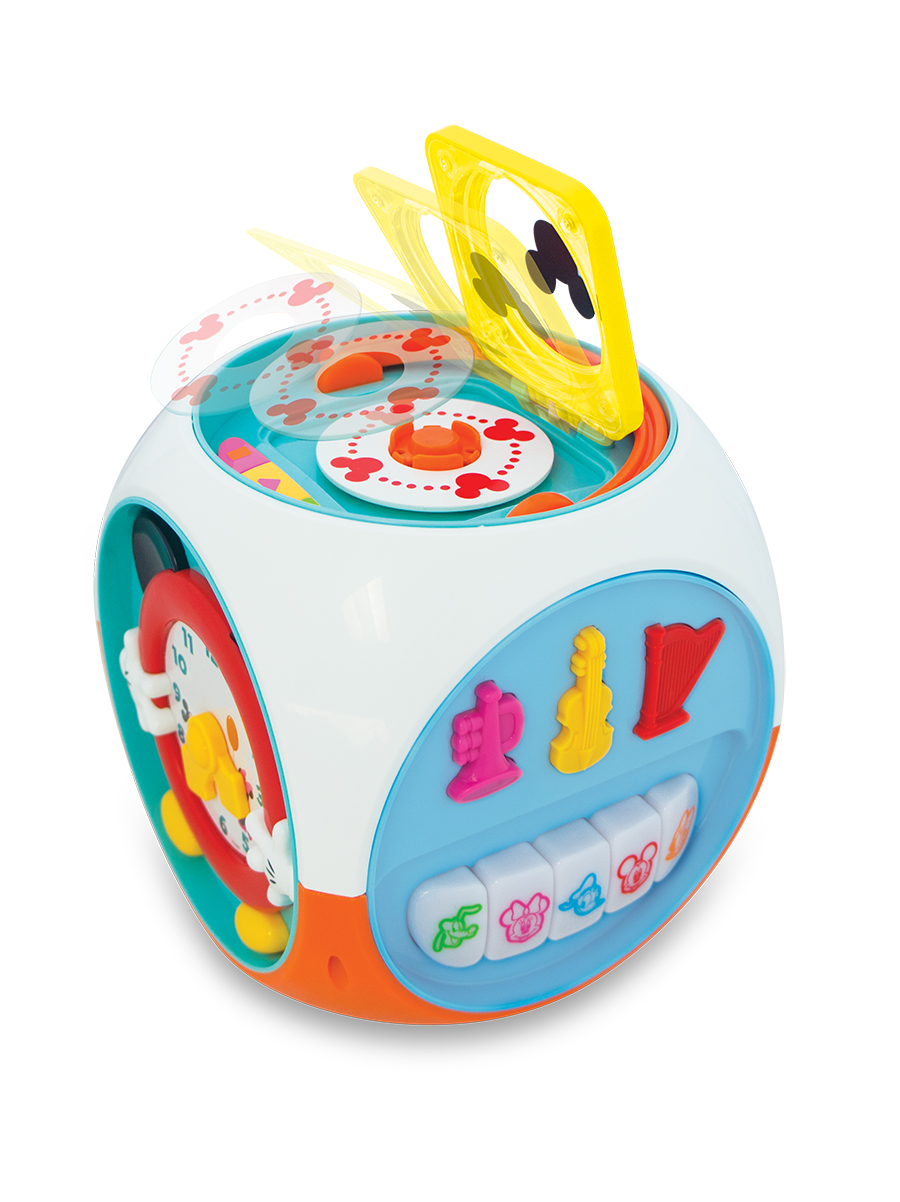 Interaktivní kostka Mickey Mouse Kiddieland se zvuky a světlem Interaktivní kostka Mickey Mouse Kiddieland se zvuky a světlem