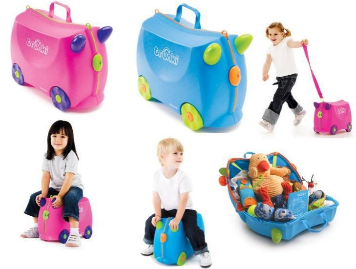 Cestovní kufřík+odrážedlo Trunki Trixie/Terrance-SKLADEM Cestovní kufřík+odrážedlo Trunki Trixie/Terrance-SKLADEM