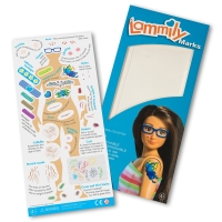 Samolepky na panenku Lammily - SKLADEM Samolepky na panenku Lammily - SKLADEM