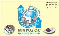 LONPOS Crazy Cone 303 - 303 puzzle game - SKLADEM