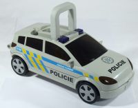 Kufřík auto policie na 24 autíček-Carry car-policie