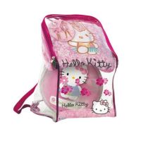 HELLO KITTY poncho set s míčem v batohu HELLO KITTY poncho set s míčem v batohu